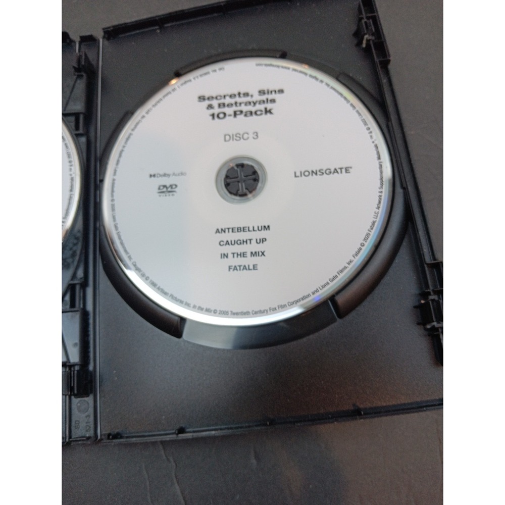 Secrets, Sins‎ & Betrayals DVD Movie Collection (10 Films, 3 Discs) - Picture 6 of 8